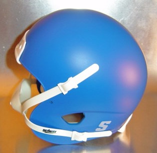 Matte Royal Schutt XP Mini Football Helmet Shell 